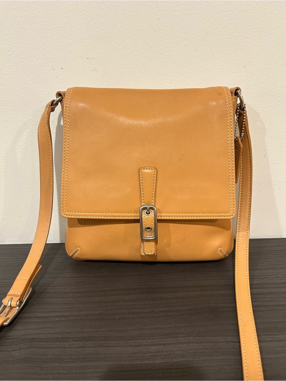 Coach Vintage Legacy Slim Flap Crossbody Bag EUC